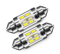 Ruiandsion 31mm LED Dome Light DC 6V Super Bright DE3175 DE3021 DE3022 LED Festoon Light Bulbs Replacement for Car Interior Dome Map Lights,White(Pack of 2)