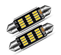 Ruiandsion 41mm LED Dome Light Bulbs 10-30V Extremely Bright 212-2 211-2 LED Festoon Light Bulbs Canbus Error Free Replacement for Cars Trucks Interior Map Dome Lights, Warm White (Pack of 2)