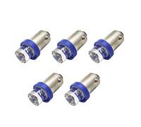 Ruiandsion 5pcs BA9S LED Bulbs Blue 53 57 1895 64111 LED Car Light Bulbs 12V for Car Interior Dome Map License Plate Glove Box Lights