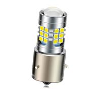 Ruiandsion BA21S LED Bulb 6V Non Polarity Super Bright White 2835 30SMD Chips 900LM Light bulb for Car Motorcycle Headlight Pack of 1