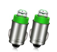Ruiandsion BA7S Dashboard Light LED Bulbs 12V Green Instrument LED Light LED Interior Bulb Dashboard Indicator Panel Light, Non-polarity (Pack of 2)