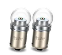 Ruiandsion BAU15S PY21W LED Bulb, Red 6V-30V 12V 24V 3W 3535 1SMD G18 LED Bulbs - Car Replacement Lights for Backup, Brake,Blinker Reverse, Turn Signal, Tail Bulb (2-Pack)