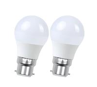 Ruiandsion C45 Globe Bulb B22 Incandescent Bulb 4W, 24V Warm White, Low Voltage Round Light for Ceiling Fan/Pendant Light/Table Lamp/Wall Sconce, 2 Pack