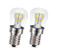 Ruiandsion E14 LED Light Bulb AC 100-265V 220V 230V 5W (40W Halogen Equivalent) 2835 24SMD LED Chips Replacement for Ceiling Fan Chandelier Candles Home Lighting,Warm White (Pack of 2)