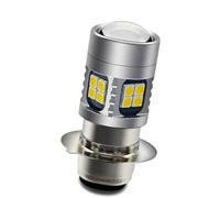 Ruiandsion H6M LED Motorbike Headlight Bulb 6V 12V Universal Super Bright 3030 22SMD Chips Led Bulb P15D Motorcycle LED Headlight Bulb with High Low Beam,Yellow