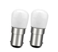 Ruiandsion LED Light Small Bayonet Cap B15 LED Bulbs Frosted SBC AC 12V 6000K White Energy Saving Non-Dimmable Chandelier Lightbulbs for Refrigerator Cooker Hood Appliance Lamp 2-Pack