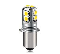 Ruiandsion P13.5S 6-40V White LED Bulb for Torch Lantern