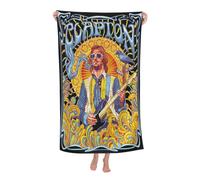 RUIARTE Unisex Clapton Singer Eric Bath Towel Ultra-Soft Patterns High Absorbency Ideal for Bathroom Pool Beach and School Trips Gift Bath sheet Sized 52×32 inches