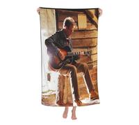 RUIARTE Unisex Clapton Singer Eric Bath Towel Ultra-Soft Patterns High Absorbency Ideal for Bathroom Pool Beach and School Trips Gift Bath sheet Sized 52×32 inches