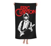 RUIARTE Unisex Clapton Singer Eric Bath Towel Ultra-Soft Patterns High Absorbency Ideal for Bathroom Pool Beach and School Trips Gift Bath sheet Sized 52×32 inches