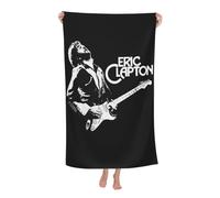 RUIARTE Unisex Clapton Singer Eric Bath Towel Ultra-Soft Patterns High Absorbency Ideal for Bathroom Pool Beach and School Trips Gift Bath sheet Sized 52×32 inches