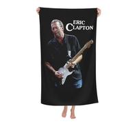 RUIARTE Unisex Clapton Singer Eric Bath Towel Ultra-Soft Patterns High Absorbency Ideal for Bathroom Pool Beach and School Trips Gift Bath sheet Sized 52×32 inches