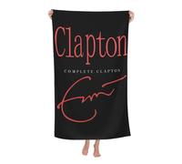 RUIARTE Unisex Clapton Singer Eric Bath Towel Ultra-Soft Patterns High Absorbency Ideal for Bathroom Pool Beach and School Trips Gift Bath sheet Sized 52×32 inches