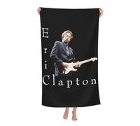 RUIARTE Unisex Clapton Singer Eric Bath Towel Ultra-Soft Patterns High Absorbency Ideal for Bathroom Pool Beach and School Trips Gift Bath sheet Sized 52×32 inches