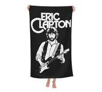 RUIARTE Unisex Clapton Singer Eric Bath Towel Ultra-Soft Patterns High Absorbency Ideal for Bathroom Pool Beach and School Trips Gift Bath sheet Sized 52×32 inches