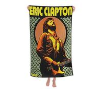 RUIARTE Unisex Clapton Singer Eric Bath Towel Ultra-Soft Patterns High Absorbency Ideal for Bathroom Pool Beach and School Trips Gift Bath sheet Sized 52×32 inches