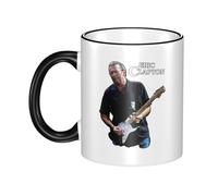 RUIARTE Unisex Clapton Singer Eric Ceramic Coffee Mug 10OZ/330ML Colorful A Premium Cup for Office, Travel and a Great Novelty Gift for Men & Women at Home, Office or on Birthday Occasions