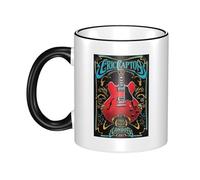 RUIARTE Unisex Clapton Singer Eric Ceramic Coffee Mug 10OZ/330ML Colorful A Premium Cup for Office, Travel and a Great Novelty Gift for Men & Women at Home, Office or on Birthday Occasions