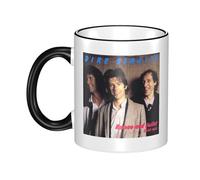 RUIARTE Unisex Dire Rock Band Straits Ceramic Coffee Mug 10OZ/330ML Colorful A Premium Cup for Office, Travel and a Great Novelty Gift for Men & Women at Home, Office or on Birthday Occasions