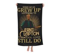 RUIARTE Unisex Eric Singer Clapton Bath Towel Ultra-Soft Patterns High Absorbency Ideal for Bathroom Pool Beach and School Trips Gift Bath sheet Sized 52×32 inches