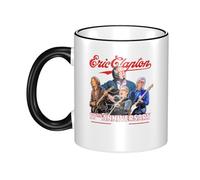 RUIARTE Unisex Eric Singer Clapton Ceramic Coffee Mug 10OZ/330ML Colorful A Premium Cup for Office, Travel and a Great Novelty Gift for Men & Women at Home, Office or on Birthday Occasions