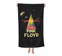 RUIARTE Unisex Floyd Rock Band Pink Music Bath Towel Ultra-Soft Patterns High Absorbency Ideal for Bathroom Pool Beach and School Trips Gift Bath sheet Sized 52×32 inches