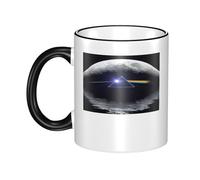 RUIARTE Unisex Floyd Rock Band Pink Music Ceramic Coffee Mug 10OZ/330ML Colorful A Premium Cup for Office, Travel and a Great Novelty Gift for Men & Women at Home, Office or on Birthday Occasions