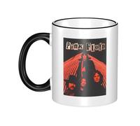 RUIARTE Unisex Floyd Rock Band Pink Music Ceramic Coffee Mug 10OZ/330ML Colorful A Premium Cup for Office, Travel and a Great Novelty Gift for Men & Women at Home, Office or on Birthday Occasions
