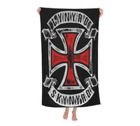 RUIARTE Unisex Skynyrd Rock Band Lynyrd Bath Towel Ultra-Soft Patterns High Absorbency Ideal for Bathroom Pool Beach and School Trips Gift Bath sheet Sized 52×32 inches