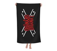 RUIARTE Unisex Skynyrd Rock Band Lynyrd Bath Towel Ultra-Soft Patterns High Absorbency Ideal for Bathroom Pool Beach and School Trips Gift Bath sheet Sized 52×32 inches