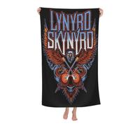 RUIARTE Unisex Skynyrd Rock Band Lynyrd Bath Towel Ultra-Soft Patterns High Absorbency Ideal for Bathroom Pool Beach and School Trips Gift Bath sheet Sized 52×32 inches