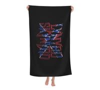 RUIARTE Unisex Skynyrd Rock Band Lynyrd Bath Towel Ultra-Soft Patterns High Absorbency Ideal for Bathroom Pool Beach and School Trips Gift Bath sheet Sized 52×32 inches