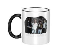 RUIARTE Unisex Straits Rock Band Dire Ceramic Coffee Mug 10OZ/330ML Colorful A Premium Cup for Office, Travel and a Great Novelty Gift for Men & Women at Home, Office or on Birthday Occasions