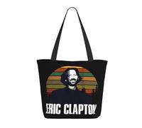 RUIARTE Women's Clapton Singer Eric Tote Bag Large Work Shopping Bag Personalized Birthday Gifts Shoulder bag for Girls Mom Friends Teachers Gym Travel and Work