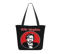 RUIARTE Women's Clapton Singer Eric Tote Bag Large Work Shopping Bag Personalized Birthday Gifts Shoulder bag for Girls Mom Friends Teachers Gym Travel and Work