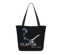 RUIARTE Women's Clapton Singer Eric Tote Bag Large Work Shopping Bag Personalized Birthday Gifts Shoulder bag for Girls Mom Friends Teachers Gym Travel and Work