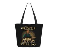 RUIARTE Women's Eric Singer Clapton Tote Bag Large Work Shopping Bag Personalized Birthday Gifts Shoulder bag for Girls Mom Friends Teachers Gym Travel and Work