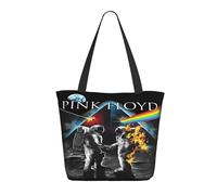 RUIARTE Women's Floyd Rock Band Pink Music Tote Bag Large Work Shopping Bag Personalized Birthday Gifts Shoulder bag for Girls Mom Friends Teachers Gym Travel and Work