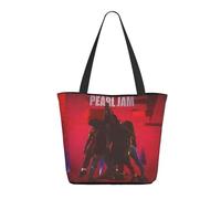RUIARTE Women's Jam Music Rock Band Pearl Tote Bag Large Work Shopping Bag Personalized Birthday Gifts Shoulder bag for Girls Mom Friends Teachers Gym Travel and Work