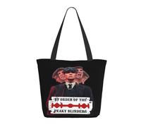 RUIARTE Women's Peaky Movie Series Blinders Tote Bag Large Work Shopping Bag Personalized Birthday Gifts Shoulder bag for Girls Mom Friends Teachers Gym Travel and Work