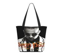 RUIARTE Women's Sean Rapper Paul Hip Hop Tote Bag Large Work Shopping Bag Personalized Birthday Gifts Shoulder bag for Girls Mom Friends Teachers Gym Travel and Work