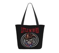 RUIARTE Women's Skynyrd Rock Band Lynyrd Tote Bag Large Work Shopping Bag Personalized Birthday Gifts Shoulder bag for Girls Mom Friends Teachers Gym Travel and Work