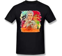 RUIBEITAO Mens Funny Anthony Bourdain Tshirts Black XL