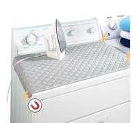 Ruibo Magnetic Ironing Mat Blanket Ironing Board Replacement Iron Board Alternative coverQuilted Washer Dryer Heat Resistant PadPortable Ironing Board