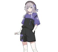 RUIBOCOS HonKai Star Rail Fei Herta Impression T Shirt Shorts Cosplay Costumes Unisex (Polo Shirt,2XL)