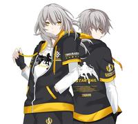 RUIBOCOS Honkai Star Rail Traiblazer Hoodie Trousers T-shirt Long Sleeve Shirts Daily Suit Casual Costume Unisex (2XL,Long T-Shirt)