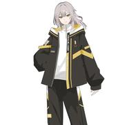 RUIBOCOS HonKai Star Rail Trailblazer Stelle Impression Coat Hoodie Trousers Cosplay Costumes Unisex (Coat,L)