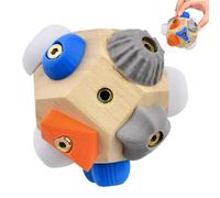 Ruichi Handcrafted Boulder Block, Finger Training Tool for Climbers, 3D Climbing Ball, Bouldering Ggifts, Climbing Training Balls, Train Hand Strength, Gifts for Rock Climbers