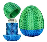 Ruichi Mystery Egg Puzzle Box, 3D Maze Gift Box, Money Puzzle Box for Cash with Hidden Compartment for Cash, Treasures, Reusable Puzzle Gift Box for Birthday, Christmas, Halloween, Easter