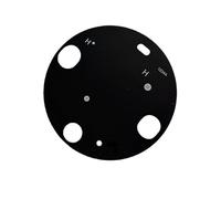 ruichuang OEM Back Lens Rear Camera Glass Lens Replacement for Huawei Mate 60 Pro ALN-AL80 (Black)